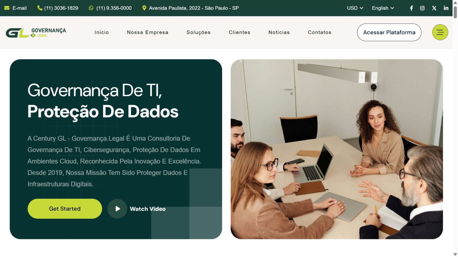 Governança Legal GRC LGPD DPO as Service Terceirização Outsourcing ...